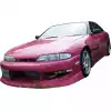 VSaero FRP WOR9 v1 Front Bumper for Nissan 240SX S14 1995-1996 - Image 13