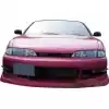 VSaero FRP WOR9 v1 Front Bumper for Nissan 240SX S14 1995-1996 - Image 14