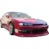 VSaero FRP WOR9 v1 Front Bumper for Nissan 240SX S14 1997-1998 - Image 19