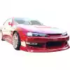 VSaero FRP WOR9 v1 Front Bumper for Nissan 240SX S14 1997-1998 - Image 20