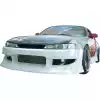 VSaero FRP WOR9 v1 Front Bumper for Nissan 240SX S14 1997-1998 - Image 25