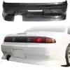 VSaero FRP WOR9 v1 Rear Bumper for Nissan 240SX S14 1995-1998 - Image 10