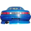 VSaero FRP WOR9 v1 Rear Bumper for Nissan 240SX S14 1995-1998 - Image 4