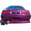 VSaero FRP WOR9 v1 Rear Bumper for Nissan 240SX S14 1995-1998 - Image 5