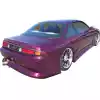 VSaero FRP WOR9 v1 Rear Bumper for Nissan 240SX S14 1995-1998 - Image 7