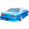 VSaero FRP BSPO Rear Bumper for Nissan 240SX 1989-1994 > 2dr Coupe - Image 8