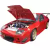 VSaero FRP RMAGRAME Wide Body Kit 8pc for Mazda RX-7 FC3S 1986-1992 - Image 9