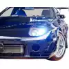 VSaero FRP RAME FC2000 Front Bumper w Lenses for Mazda RX-7 FC3S 1986-1992 - Image 8