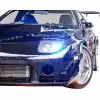 VSaero FRP RAME FC2000 Front Bumper w Lenses for Mazda RX-7 FC3S 1986-1992 - Image 50