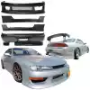 VSaero FRP VERT Body Kit 4pc for Nissan 240SX S14 1997-1998 - Image 1