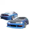 VSaero FRP VERT Body Kit 4pc for Nissan 240SX S14 1997-1998 - Image 2