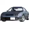 VSaero FRP MSPO Wide Body Fenders (front) 20mm for Nissan Silvia S13 1989-1994 - Image 3