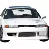 VSaero FRP BSPO Front Bumper for Nissan Skyline R32 GTS 1990-1994 > 2/4dr - Image 6