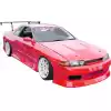 VSaero FRP BSPO Front Bumper for Nissan Skyline R32 GTS 1990-1994 > 2/4dr - Image 4