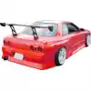 VSaero FRP BSPO Rear Bumper for Nissan Skyline R32 GTS 1990-1994 > 2dr Coupe - Image 2