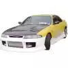 VSaero FRP BSPO Front Bumper for Nissan Skyline R33 1995-1998 > 2/4dr - Image 2