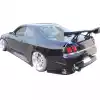 VSaero FRP BSPO Rear Bumper for Nissan Skyline R33 1995-1998 > 2dr Coupe - Image 5