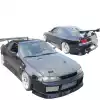 VSaero FRP BSPO Body Kit 4pc for Nissan Skyline R33 1995-1998 > 2dr Coupe - Image 2