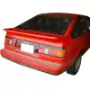 VSaero FRP TRDE Hatch Spoiler Wing for Toyota Corolla AE86 Trueno 1984-1987 > 3dr - Image 2