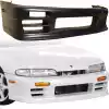 VSaero FRP KOFF Front Bumper for Nissan 240SX S14 1995-1996 - Image 16