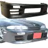 VSaero FRP KOFF Front Bumper for Nissan 240SX S14 1995-1996 - Image 4