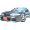 VSaero FRP KOFF Front Bumper for Nissan 240SX S14 1995-1996 - Image 5