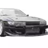 VSaero FRP WOR9 Front Bumper for Nissan Silvia S13 1989-1994 > 2/3dr - Image 39