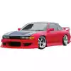 VSaero FRP WOR9 Front Bumper for Nissan Silvia S13 1989-1994 > 2/3dr - Image 17