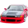 VSaero FRP WOR9 Front Bumper for Nissan Silvia S13 1989-1994 > 2/3dr - Image 19