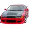 VSaero FRP WOR9 Front Bumper for Nissan Silvia S13 1989-1994 > 2/3dr - Image 20