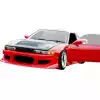 VSaero FRP WOR9 Front Bumper for Nissan Silvia S13 1989-1994 > 2/3dr - Image 24