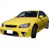 VSaero FRP TRDE Neo Type-A Front Bumper for Lexus IS300 SXE10 2001-2005 - Image 2