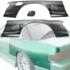 VSaero FRP MSPO Wide Body Fenders (rear) w Gas Cap 50mm for Nissan 240SX S13 1989-1994 > 2dr Coupe - Image 18