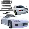 VSaero FRP GSPO Body Kit 7pc for Honda S2000 AP1 2000-2003 - Image 3