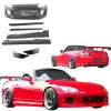 VSaero FRP GSPO Body Kit 7pc for Honda S2000 AP1 2000-2003 - Image 1