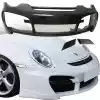 VSaero FRP TART GT Front Bumper 3pc for Porsche 911 997 2005-2012 - Image 26