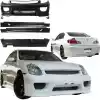 VSaero FRP GAIL Body Kit 4pc for Infiniti G35 Sedan 2003-2004 > 4dr Sedan - Image 2