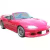 VSaero FRP BOME Front Bumper for Mazda Miata MX-5 NB 1998-2000 - Image 2