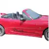 VSaero FRP BOME Side Skirts for Mazda Miata MX-5 NB 1998-2005 - Image 1