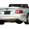 VSaero FRP BOME Rear Bumper Add-ons for Mazda Miata MX-5 NB 1998-2005 - Image 15