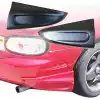 VSaero FRP BOME Rear Bumper Add-ons for Mazda Miata MX-5 NB 1998-2005 - Image 1