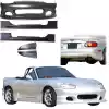 VSaero FRP BOME Body Kit 4pc for Mazda Miata MX-5 NB 1998-2005 - Image 3