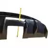 VSaero FRP LP540 LP550 SL Rear Diffuser for Lamborghini Gallardo 2009-2013 - Image 16