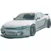 VSaero FRP TKYO Wide Body Front Bumper for Nissan Silvia S15 1999-2002 - Image 39