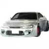 VSaero FRP TKYO Wide Body Front Bumper for Nissan Silvia S15 1999-2002 - Image 41