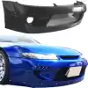 VSaero FRP TKYO Wide Body Front Bumper for Nissan Silvia S15 1999-2002 - Image 1