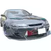 VSaero FRP TKYO Wide Body Front Bumper for Nissan Silvia S15 1999-2002 - Image 23