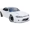 VSaero FRP TKYO Wide Body Front Splitter for Nissan Silvia S15 1999-2002 - Image 6