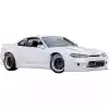 VSaero FRP TKYO Wide Body Front Splitter for Nissan Silvia S15 1999-2002 - Image 9