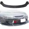 VSaero FRP TKYO Wide Body Front Splitter for Nissan Silvia S15 1999-2002 - Image 1